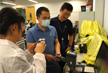 南方XX大学手持式荧光光谱仪成功案例